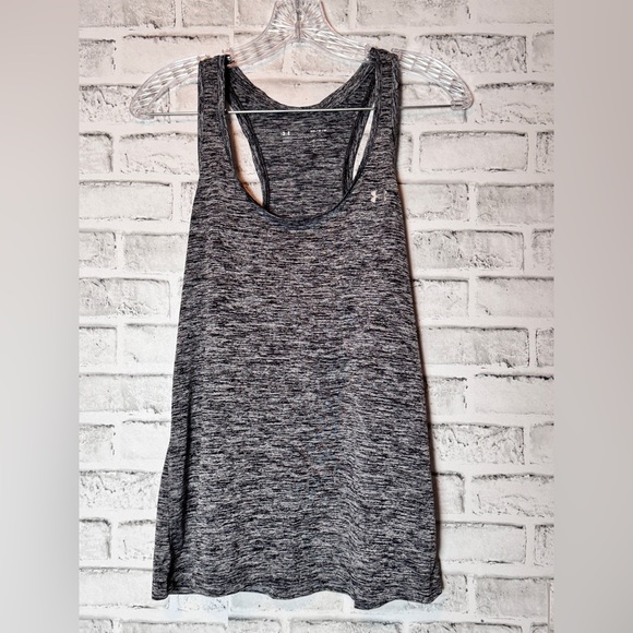 Under Armour Gray Sleeveless Relaxed Tank Top‎ size M - Picture 1 of 6